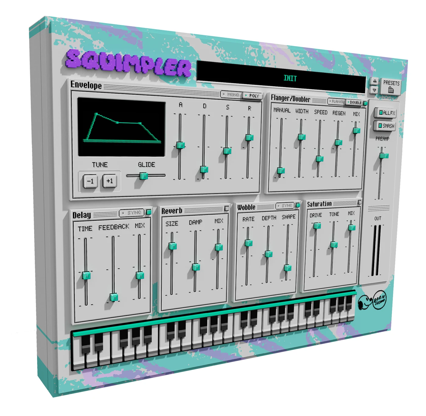 Squimpler boxed render