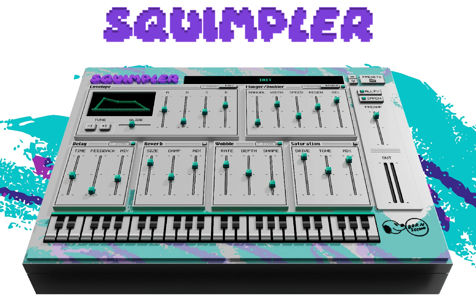 Squimpler - retro pixel sampler