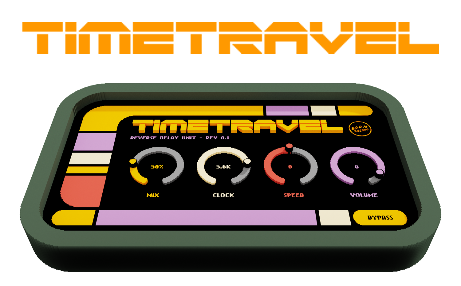 TIMETRAVEL reverse delay unit